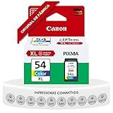 Cartucho De Tinta Canon CL 54XL 9065B001AA Pixma E401 E402 E461 E471 E481  Cor  Em Embalagem De Varejo