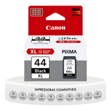 Cartucho De Tinta Canon Pg 44 Cor Preto Do 15 Ml