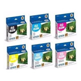 Cartucho De Tinta Epson To82 T082420 Br R270 Kit 6 Cores