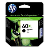 Cartucho De Tinta Hp 60xl Cor Preto Do 12 Ml