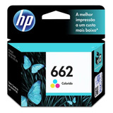 Cartucho De Tinta Hp 662 Color Tricolor De 2 Ml