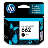 Cartucho De Tinta Hp 662 Preto Cz103ab Para Deskjet Ink Advantage 1015 4645