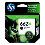Cartucho De Tinta Hp Advantage 662xl Cor Preto Do 6 5 Ml