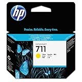 Cartucho De Tinta Plotter Hp 711 Amarelo 29Ml Cz132a Hp
