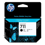 Cartucho De Tinta Preta Hp 711 80ml