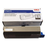 Cartucho De Toner Original Okidata C710 C711 Preto Black