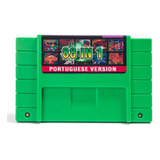 Cartucho Fita 88 Em 1 Super Nintendo Snes Jogos Traduzidos