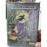 Cartucho Fita Mega Drive Castle Of Illusion Caixa Original