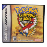 Cartucho Fita Pokémon Shiny Gold Sigma Game Boy Gba Nds