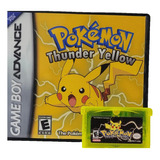 Cartucho Fita Pokémon Thunder Yellow Game Boy Gba Nds
