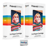 Cartucho Fotográfico Polaroid Hi print 2x3 20 Folhas x2 Co