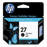 Cartucho Hp 27 Jato De Tinta Preto 11ml C8727ab