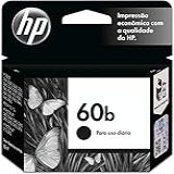 Cartucho HP 60b Preto Original -CC636WB- Para HP Deskjet F4480- F4580- D1660- Photosmart D110a- C4780- ENVY D410a