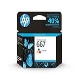Cartucho HP 667 Colorido Original 3YM78AB Para HP Deskjet 2376 2776 6476 5076 5276