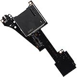 Cartucho Leitor De Cartão De Jogo PartEGG Com Slot Micro SD Tomada De áudio Soquete Filha Placa De Substituição Para Nintendo Switch OLED Preto HEG SUB 01