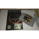 Cartucho N64 Quake 2 acessórios