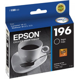 Cartucho Original Epson Preto 196
