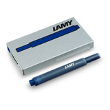 Cartucho Para Tinteiro Lamy Pacote Com 5 Azul Negro T10