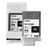 Cartucho Plotter Pfi 102bk preto 130ml