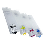 Cartucho Recarregável Para Epson Wf c5710 Wf c5790 Vazio