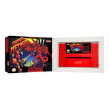 Cartucho Super Metroid Super Nintendo Snes Com Caixa E Berço