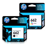 Cartucho Tinta Hp 662 Preto E Colorido Advantage