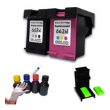 Cartuchos 662xl Bk 662 Color Kit Recarga 2546