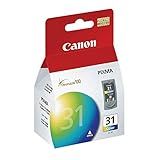Cartuchos De Tinta Colorida Compatíveis Com Canon CL 31CLR