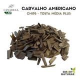 Carvalho Americano  Chips  Lascas  Tosta Média  1kg 