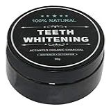 Carvão Ativado Em Pó Clareador Dental Teeth Whitening Branqueador Natural
