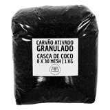 Carvão Ativado Granulado De Casca De Coco 1kg Para Filtros