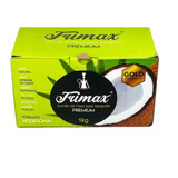 Carvão Fumax Premium Jumbo 1kg Original Narguile 4 Caixas