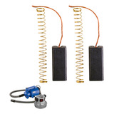 Carvão Motor Maxtrio Para Soprador Pet Kyklon Super O Par
