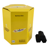 Carvão Narguile Rainbow Slim Hexagonal Premium 1kg
