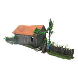 Casa Abandonada P Ferrovia Maquete De Ferromodelismo Y 1