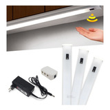 Casa Attract Barra De Led Residencial Com Acendimento Via Sensor De Movimento 50cm 12v 7w Branco Frio Com Dimmer 5730 Branco Frio 110v 220v 12v 50 Cm