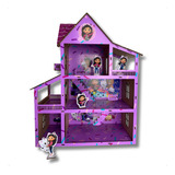 Casa Boneca Temática Gabby Casa Magica Adesivada 43x33cm
