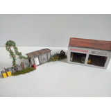Casa Borracharia Mecânica Maquete Ferromodelismo 1 87 Anjoly
