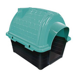 Casa Cachorro Iglu Cães Gatos Grande Resistente Vermelho N6 Cor Verde