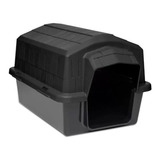 Casa Cachorro Plástica Mega Facil N 4 Preta 76x57x54 Cm