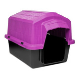 Casa Cachorro Rosa N 5 Plastico Higienica Mega Fácil Oferta
