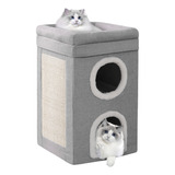 Casa Cama Torre Arranhador Gato 3 Andares Premium Resistente