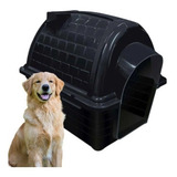 Casa Caminha Cachorro Plástico N6 Preta Resistente Iglu Pet