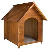 Casa Casinha De Cachorro Em Madeira Pintada Extra Gigante N7 Cerejeira 