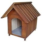 Casa Casinha De Cachorro Em Madeira Pintada Gigante N6 -Cerejeira-