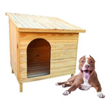 Casa Casinha De Cachorro Pet Madeira Maciça G N 6