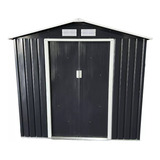 Casa Container Depósito De Aço Para Jardim 213x127x195cm
