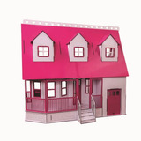Casa De Bonecas Para Barbie Mod