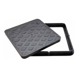 Casa E Jardim Comércio Esgoto Eletrica Tampa De Pvc Caixa Esgoto Gordura Elétrica 50x50cm Simples