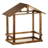 Casa Presépio Rústica Madeira Casinha Manjedoura Envio Hoje